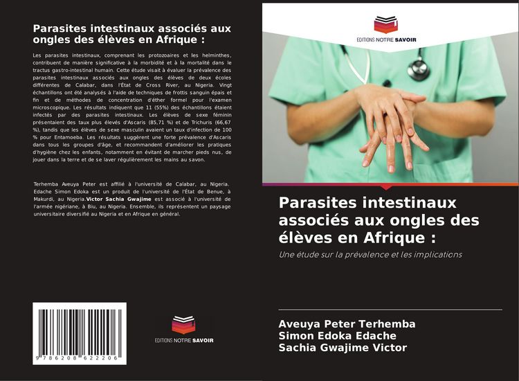 Produktbild: Parasites intestinaux associ&eacute;s aux ongles des &eacute;l&egrave;ves en Afrique :