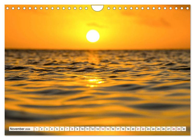 Produktbild: Summer Paradise Fiji (Wandkalender 2026 DIN A4 quer), CALVENDO Monatskalender