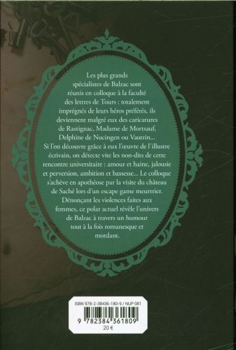 Produktbild: Enqu&ecirc;te chez Balzac