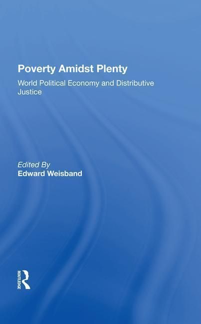 Produktbild: Weisband, E: Poverty Amidst Plenty