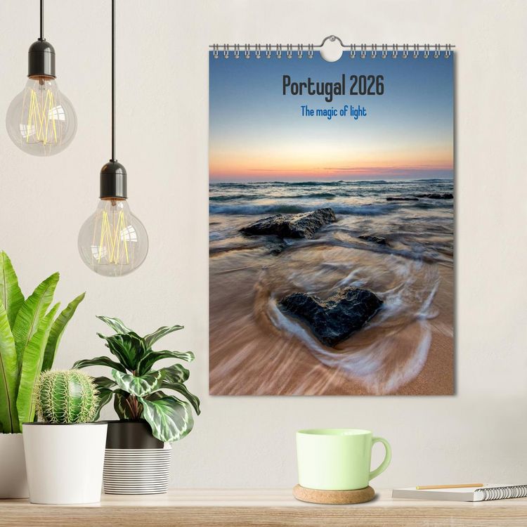Produktbild: Portugal - Die Magie des Lichts (Wandkalender 2026 DIN A4 hoch), CALVENDO Monatskalender
