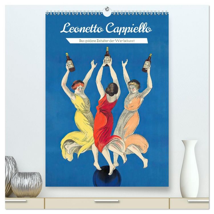 Produktbild: Leonetto Cappiello - Das goldene Zeitalter der Werbekunst (hochwertiger Premium Wandkalender 2026 DIN A2 hoch), Kunstdruck in Hochglanz