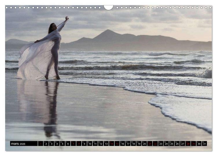 Produktbild: Lanzarote et le nu (Calendrier mural 2026 DIN A3 vertical), CALVENDO calendrier mensuel
