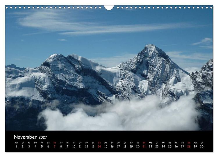Produktbild: Alpenwelten (Wandkalender 2027 DIN A3 quer), CALVENDO Monatskalender