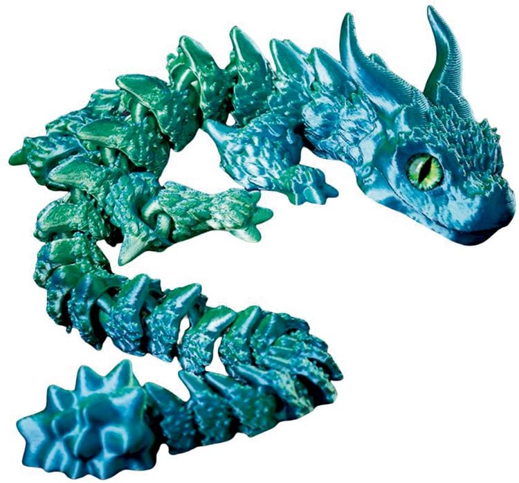 Produktbild: Felsen-Drache - Kristalltier, sort. im Display