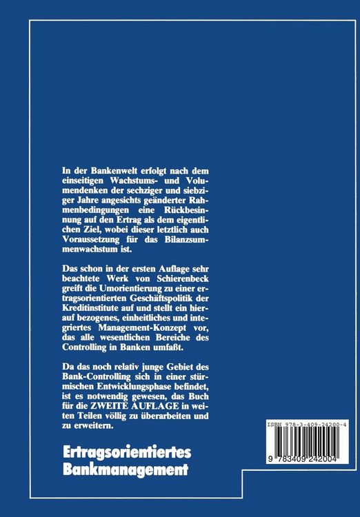 Produktbild: Ertragsorientiertes Bankmanagement