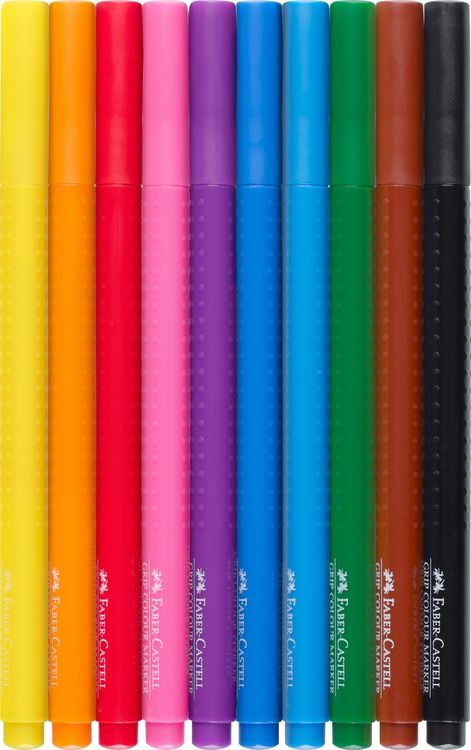 Filzstift GRIP Colour Marker 10er Etui