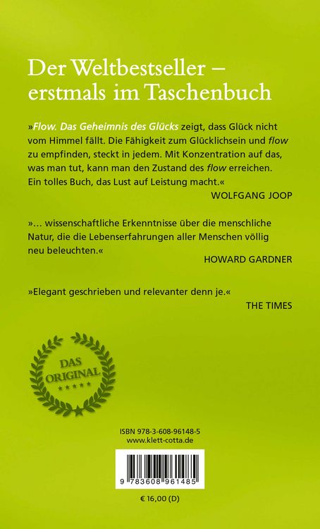 Produktbild: Flow. Das Geheimnis des Gl&uuml;cks