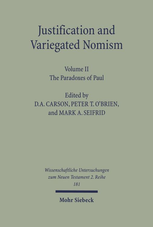 Produktbild: Justification and Variegated Nomism. Volume II
