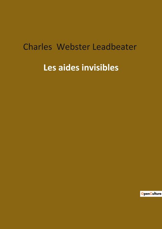 Produktbild: Les aides invisibles