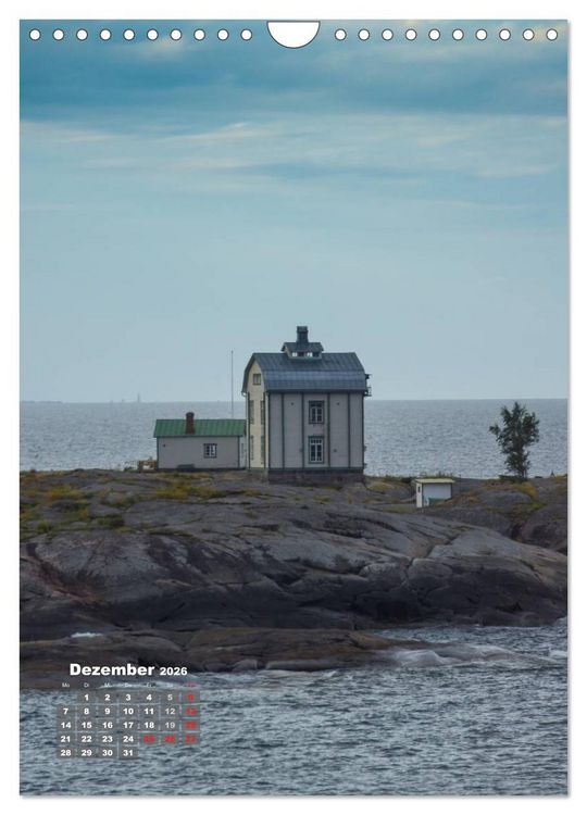 Produktbild: Die &Aring;landinseln (Wandkalender 2026 DIN A4 hoch), CALVENDO Monatskalender