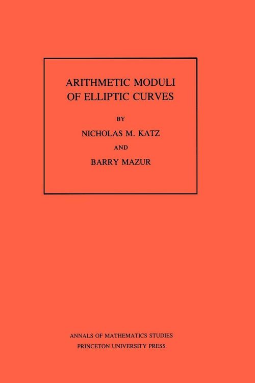 Produktbild: Arithmetic Moduli of Elliptic Curves