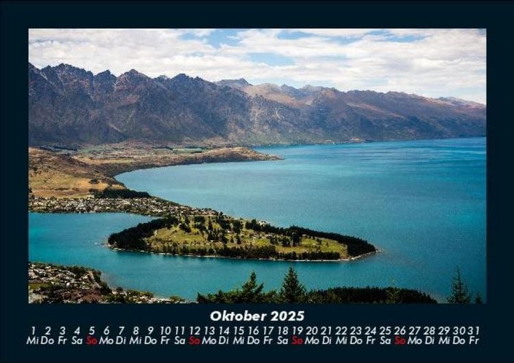 Produktbild: Die Seen der Erde 2025 Fotokalender DIN A5