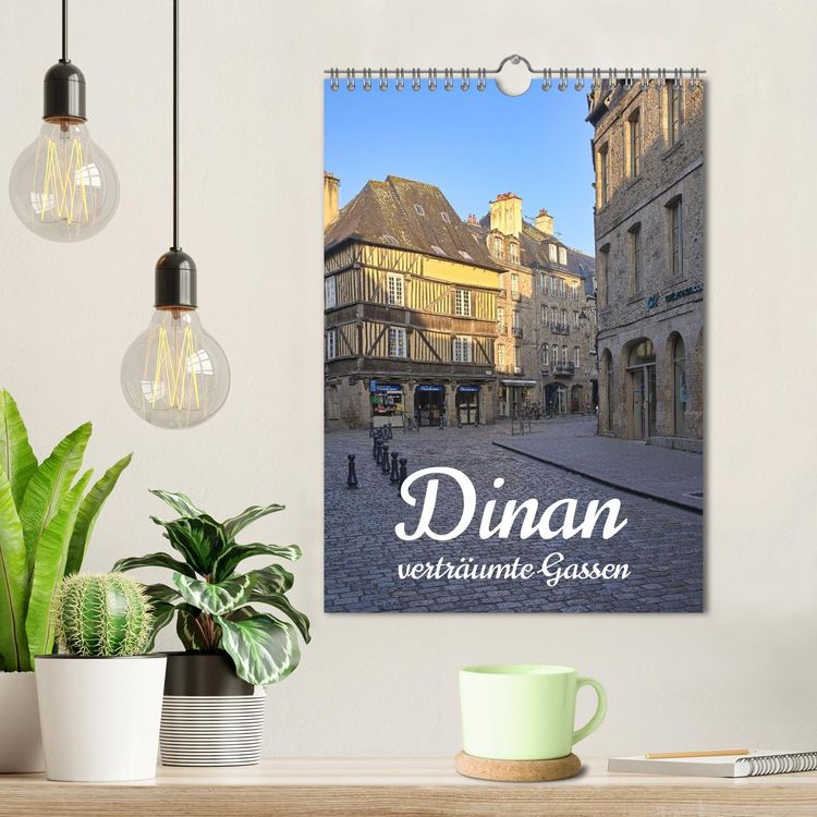 Produktbild: Dinan, die mittelalterliche Perle in der Bretagne (Wandkalender 2026 DIN A4 hoch), CALVENDO Monatskalender