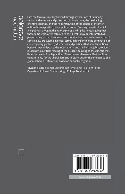 Produktbild: War and the Transformation of Global Politics