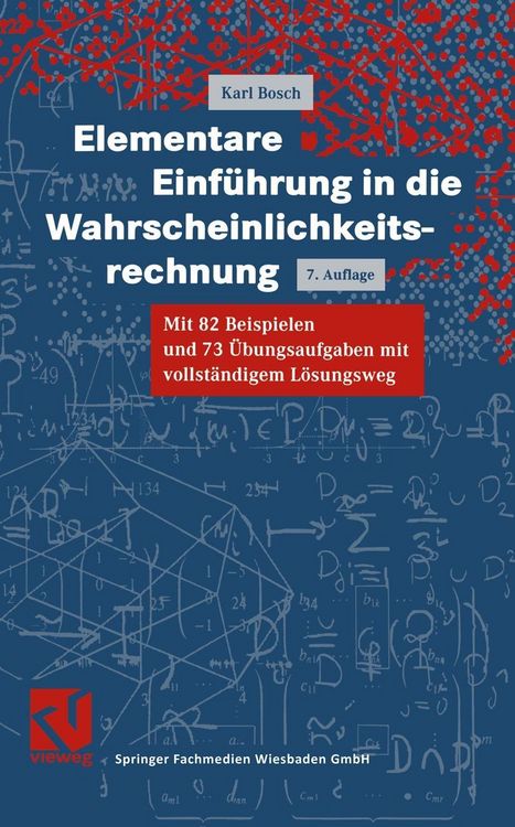 Produktbild: Elementare Einf&uuml;hrung in die Wahrscheinlichkeitsrechnung