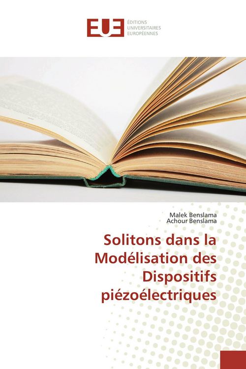 Produktbild: Solitons dans la Mod&eacute;lisation des Dispositifs pi&eacute;zo&eacute;lectriques