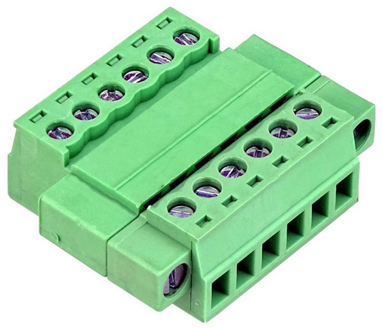 Produktbild: Donau Elektronik H381-06 Steckverbinder flexibel: 0.08-1.5mm&sup2; starr: - Polzahl: 6 1St.