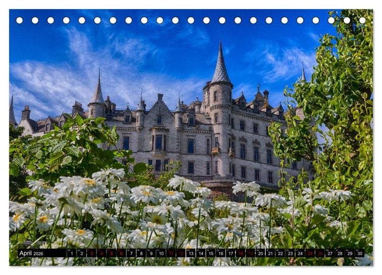 Produktbild: Schottland im Licht (Tischkalender 2026 DIN A5 quer), CALVENDO Monatskalender
