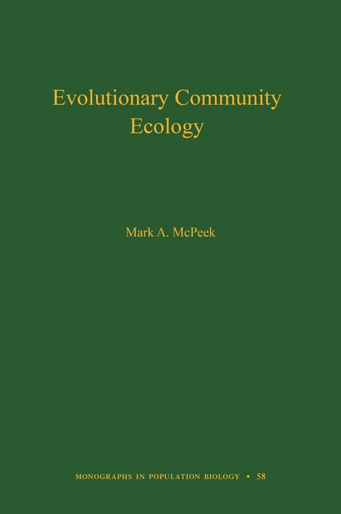 Produktbild: Evolutionary Community Ecology