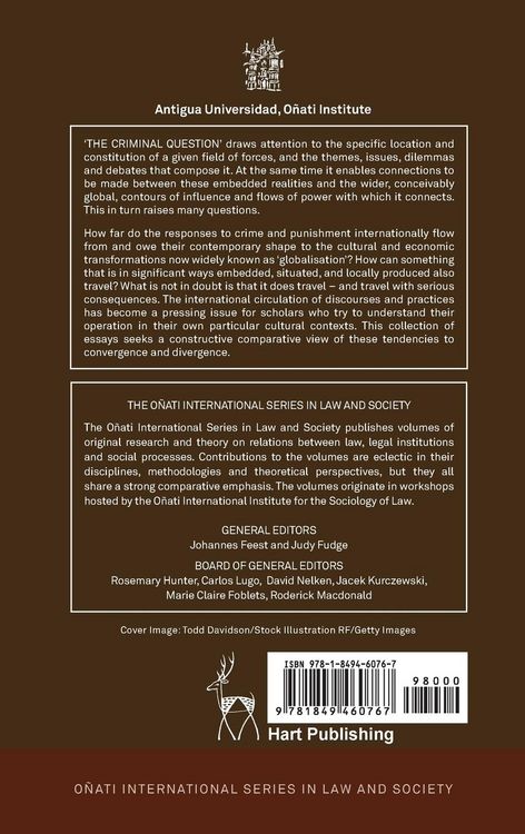 Produktbild: Travels of the Criminal Question