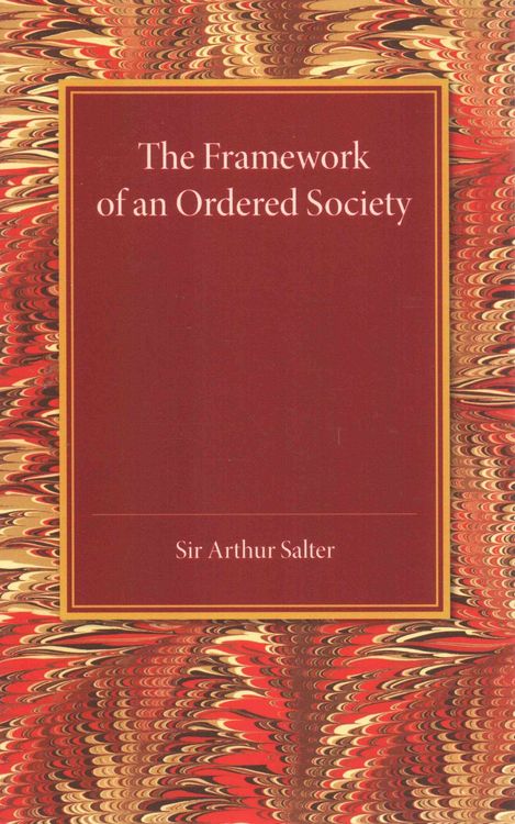 Produktbild: The Framework of an Ordered Society