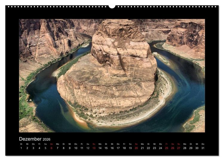 Produktbild: Amerikas wilder Westen (Wandkalender 2026 DIN A2 quer), CALVENDO Monatskalender