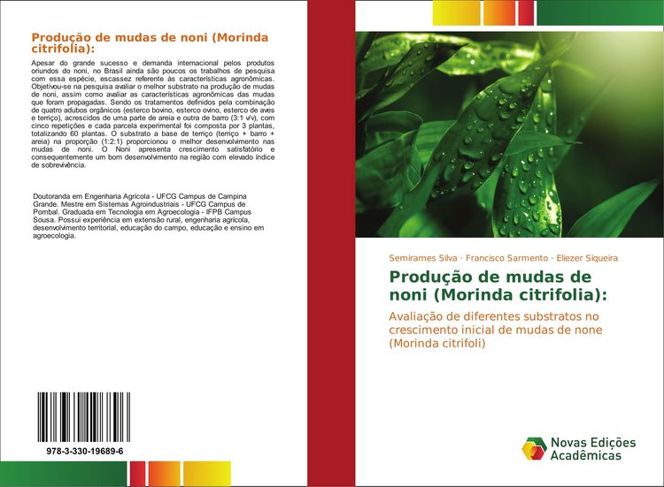 Produktbild: Produ&ccedil;&atilde;o de mudas de noni (Morinda citrifolia):