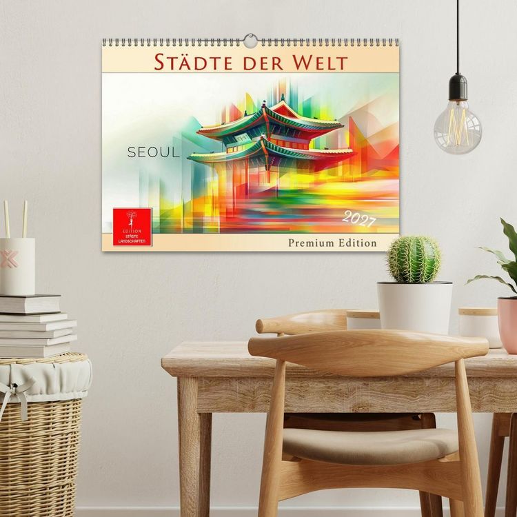 Produktbild: St&auml;dte der Welt - Premium Edition (Wandkalender 2027 DIN A3 quer), CALVENDO Monatskalender
