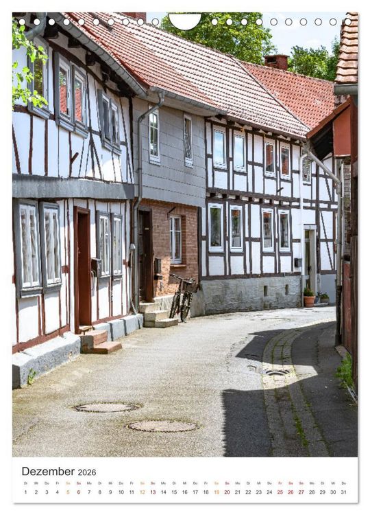 Produktbild: Die Stadt Hornburg (Wandkalender 2026 DIN A4 hoch), CALVENDO Monatskalender