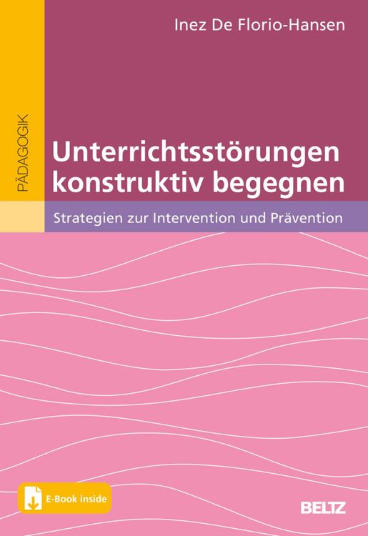 Produktbild: Unterrichtsst&ouml;rungen konstruktiv begegnen