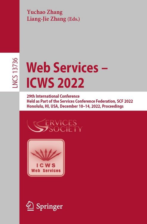 Produktbild: Web Services - ICWS 2022