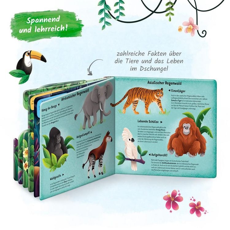 Produktbild: Tr&ouml;tsch Fensterbuch Im Dschungel