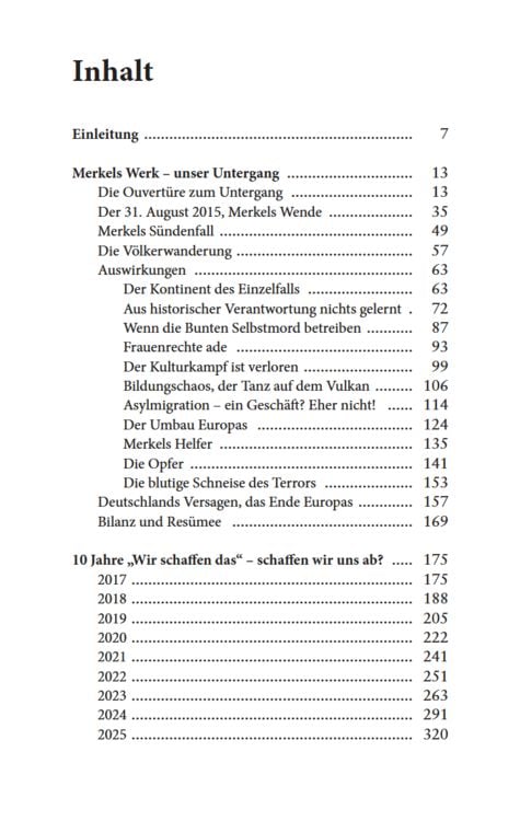 Produktbild: Merkels Werk - Unser Untergang