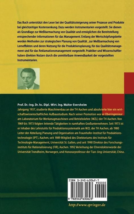 Prozeßorientiertes Qualitätscontrolling