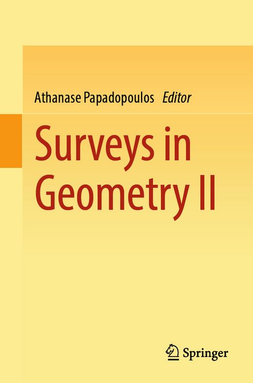 Produktbild: Surveys in Geometry II