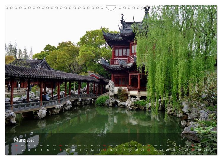 Produktbild: Shanghai - faszinierende Facetten (Wandkalender 2026 DIN A3 quer), CALVENDO Monatskalender
