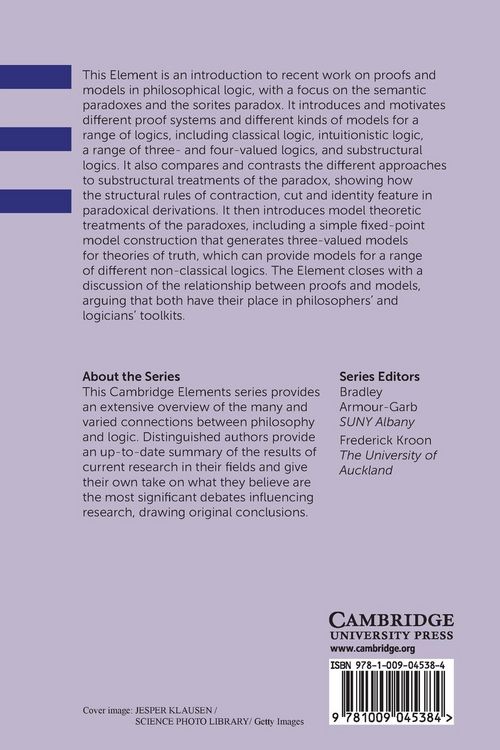 Produktbild: Proofs and Models in Philosophical Logic
