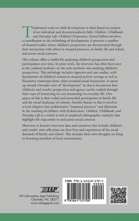 Produktbild: Children, Childhood, and Everyday Life