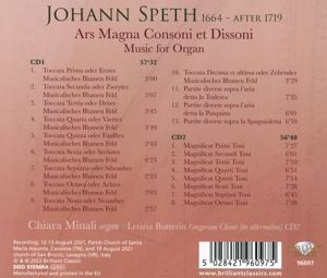 Produktbild: Speth:Ars Magna Consoni Et Dissoni