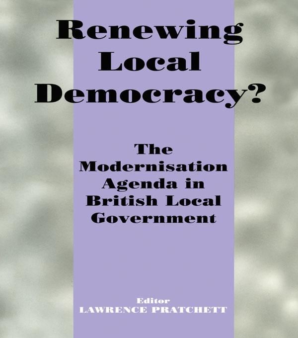 Produktbild: Renewing Local Democracy?