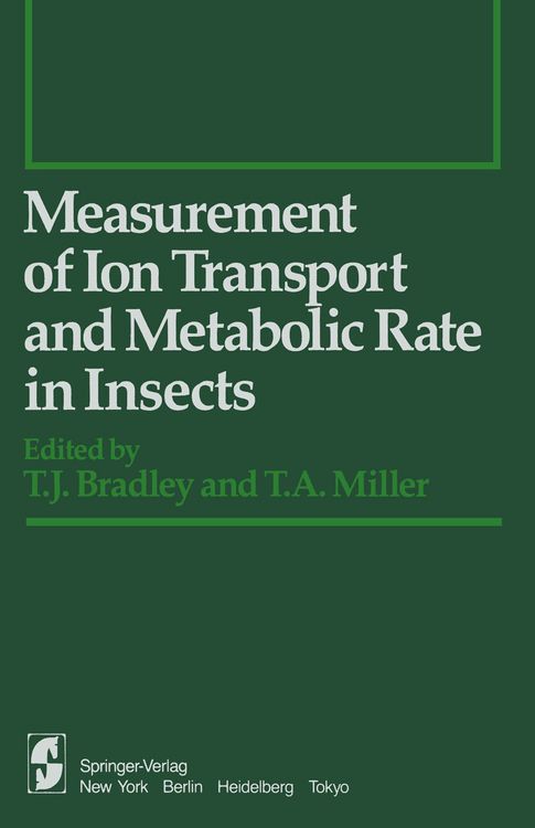 Produktbild: Measurement of Ion Transport and Metabolic Rate in Insects
