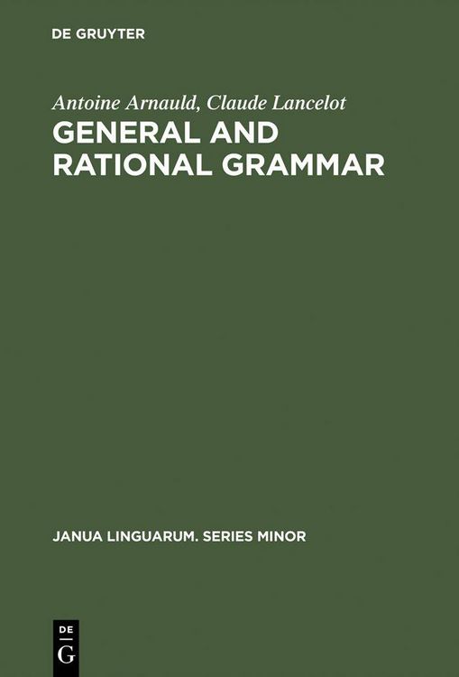 Produktbild: General and Rational Grammar