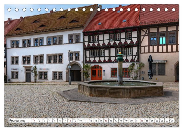 Produktbild: Rosenstadt Sangerhausen (Tischkalender 2026 DIN A5 quer), CALVENDO Monatskalender