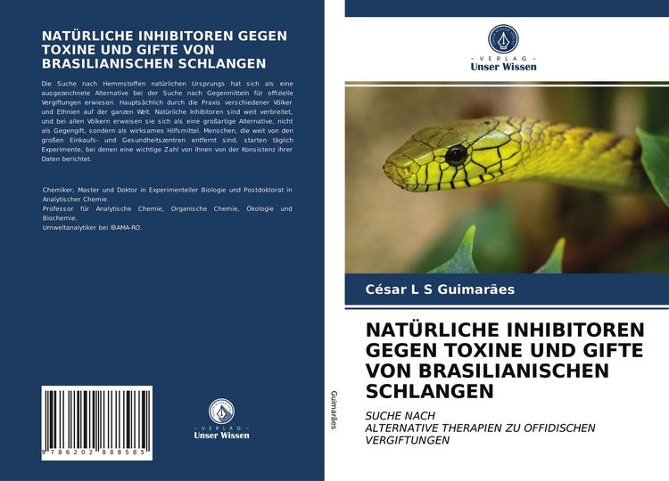 Produktbild: NAT&Uuml;RLICHE INHIBITOREN GEGEN TOXINE UND GIFTE VON BRASILIANISCHEN SCHLANGEN