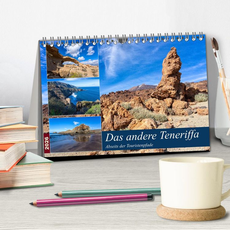 Produktbild: Das andere Teneriffa (Tischkalender 2026 DIN A5 quer), CALVENDO Monatskalender