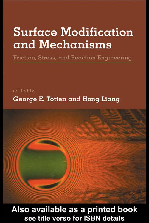 Produktbild: Surface Modification and Mechanisms