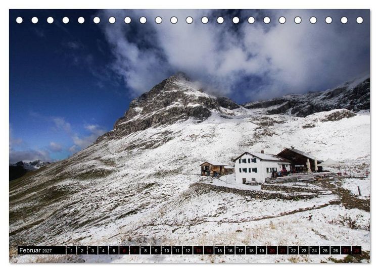 Produktbild: Wundersch&ouml;nes Lechtal (Tischkalender 2027 DIN A5 quer), CALVENDO Monatskalender