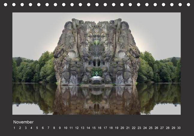 Produktbild: Spiegelwelten - die Externsteine (Tischkalender immerw&auml;hrend DIN A5 quer)