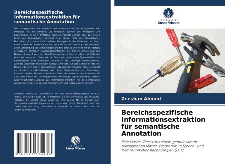 Produktbild: Bereichsspezifische Informationsextraktion f&uuml;r semantische Annotation